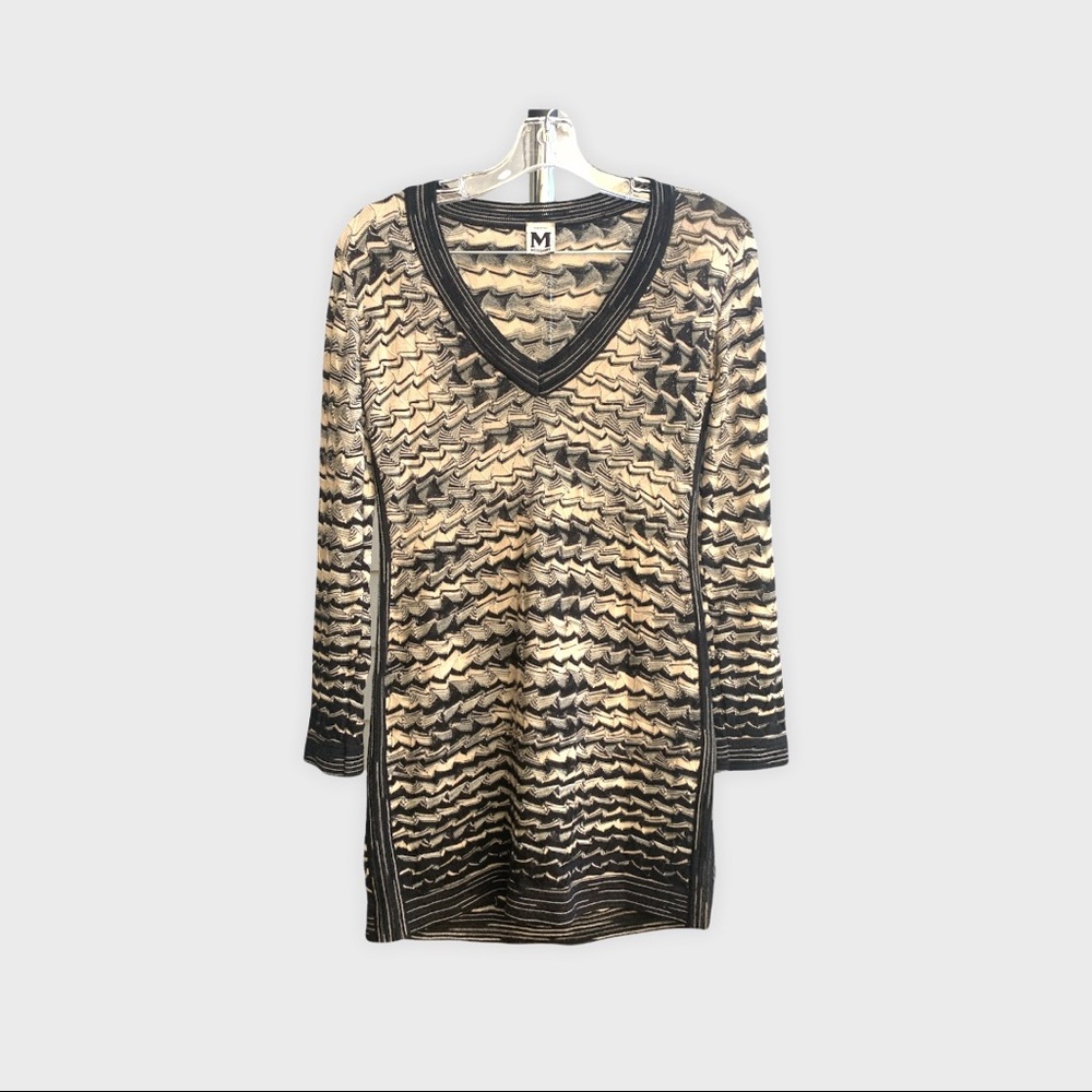 Missing knit mini dress
